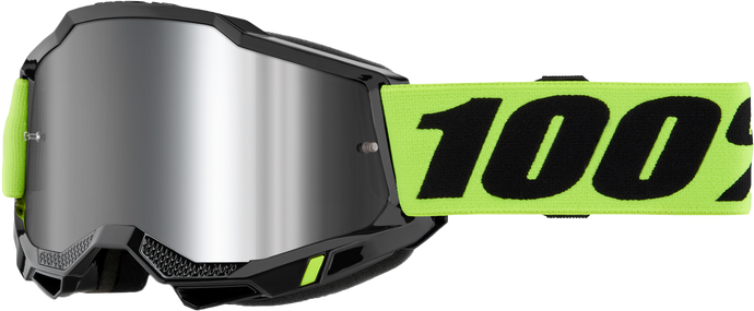 ACCURI 2 GOGGLE NEON YELLOW MIRROR SILVER LENS 50014-00040 image 1