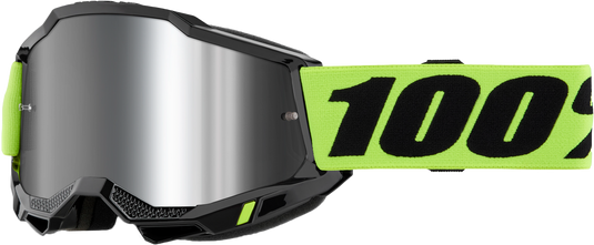 ACCURI 2 GOGGLE NEON YELLOW MIRROR SILVER LENS 50014-00040 image 1