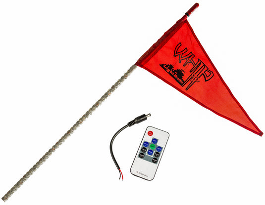 WHITE 5FT LED FLAG 36-2132 image 1