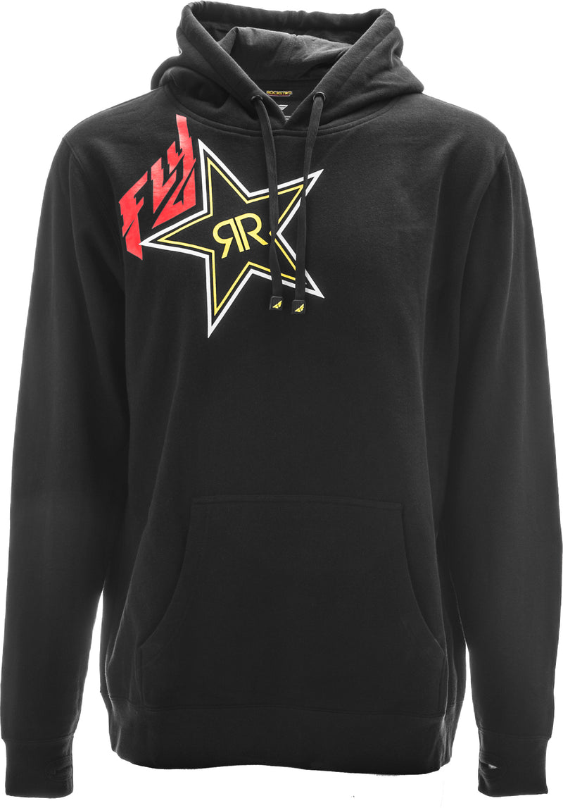 Load image into Gallery viewer, FLY ROCKSTAR PULLOVER HOODIE BLACK LG 354-0200L image 1
