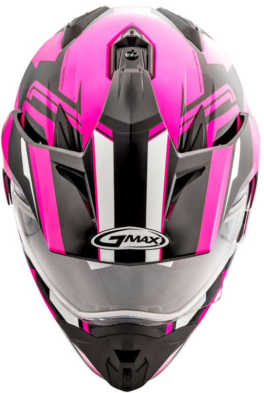 GM-11S DUAL-SPORT VERTICAL SNOW HELMET BLK/NEON PINK SM G2111404 TC-14 image 5