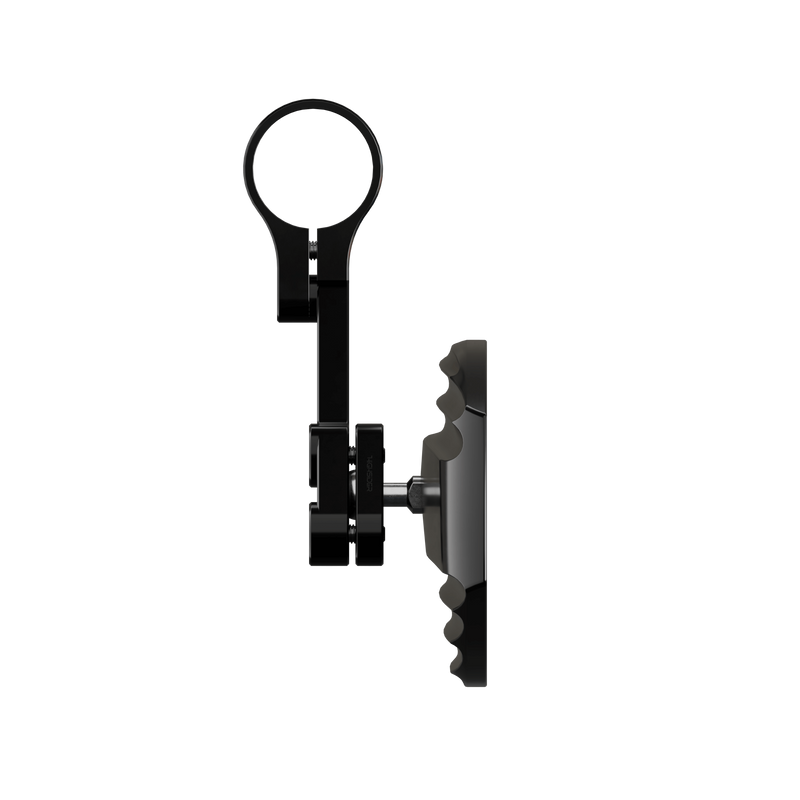 Load image into Gallery viewer, WAVE BAR END MIRROR PAIR BLACK 301-4920 image 2
