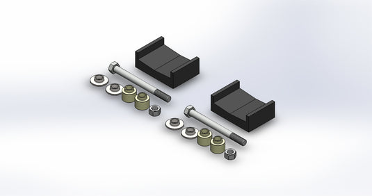 PR /SLY DOG MOUNT KIT S-D S-CHASSIS 12MM MKTBRP001 image 1