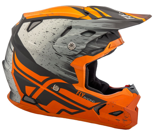 TOXIN RESIN HELMET MATTE ORANGE/KHAKI YM 73-8528-2-YM image 2