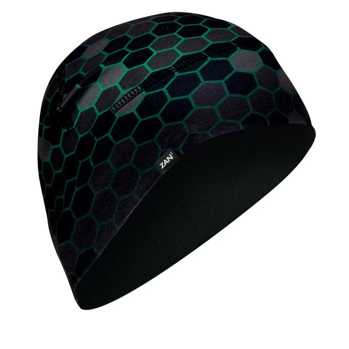 SPORTFLEX HELMET LINER/BEANIE CARBON HEX WHLL146 image 1