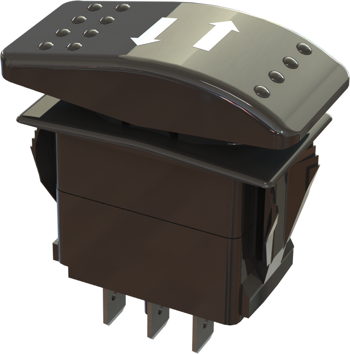 ACTUATOR DASH ROCKER SWITCH ACT-DRS image 1