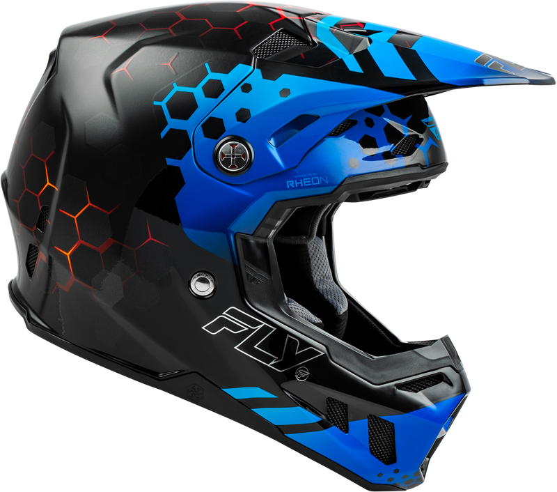 Load image into Gallery viewer, FORMULA CC TEKTONIC HELMET BLACK/BLUE/RED XL 73-4330X image 4
