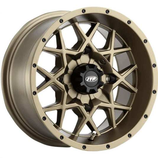 ITP HURRICANE WHEEL, BRONZE , 18X6.5 , 4/156