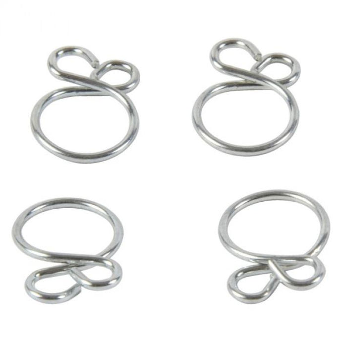 FUEL STAR CLAMP REFILL KIT - 4IRE TYPE CLAMPS 7.6MM I.D.