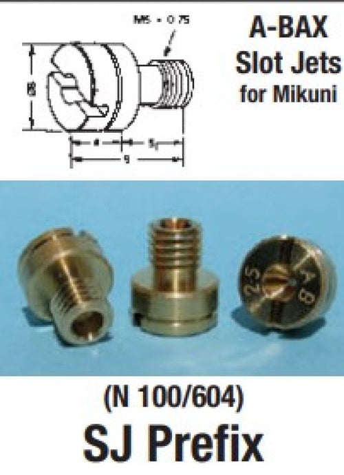 MIKUNI SLOT JETS PKT OF 4