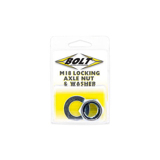 LOCKING AXLE NUT 18MM AXN18 image 2
