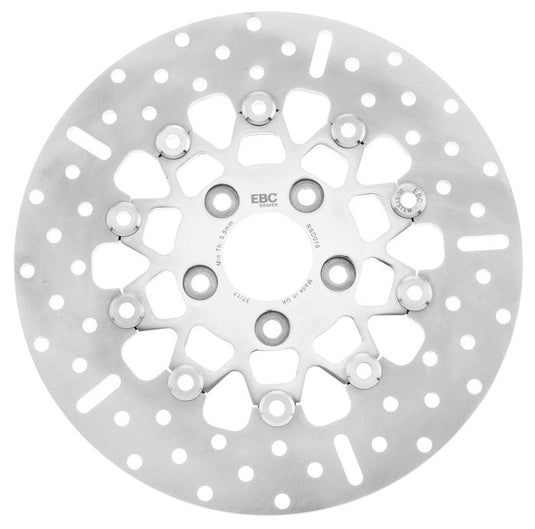 EBC POLISHED STAINLESS FLOATING  DISC FOR HD