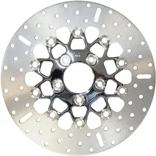 EBC POLISHED STAINLESS FLOATING  DISC FOR HD