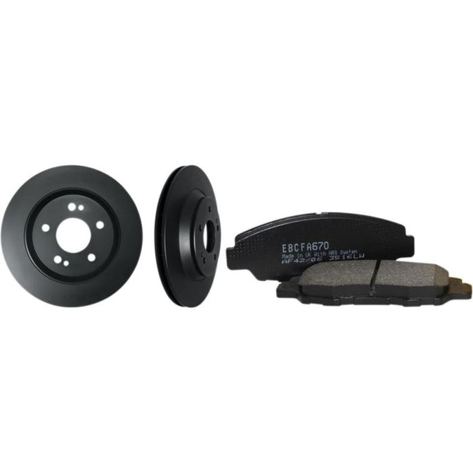 EBC PAIR OF EBC VENTED BRAKE DI SC