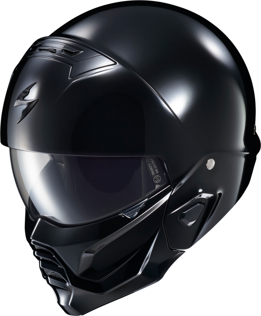COVERT 2 OPEN-FACE HELMET GLOSS BLACK XS CV2-0032 image 3