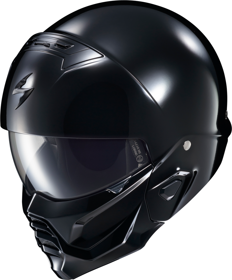 Load image into Gallery viewer, COVERT 2 OPEN-FACE HELMET GLOSS BLACK 3X CV2-0038 image 3
