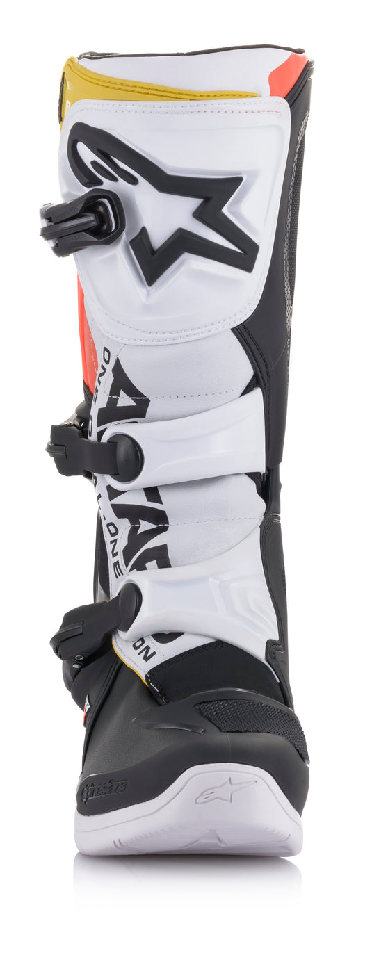 TECH 3 BOOTS BLACK/WHITE/ RED/FLUO YELLOW SZ 11 2013018-1238-11 image 2