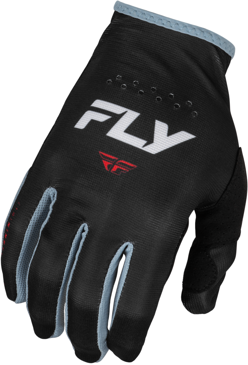Load image into Gallery viewer, LITE GLOVES BLACK/WHITE/RED XS 377-710XS image 1
