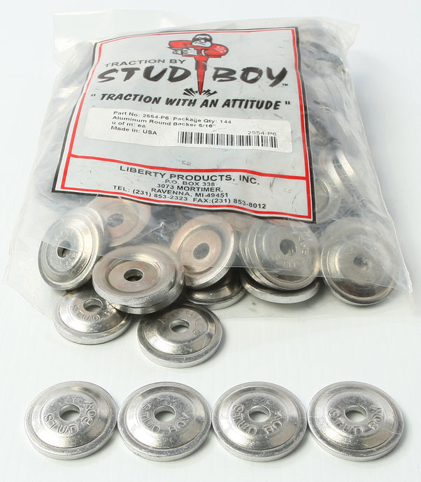 POWER PLATE ROUND BACKERS 144/PK 2554-P6 image 1