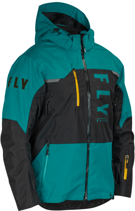 CARBON JACKET BLACK/TEAL/ORANGE SM 470-5203S image 1