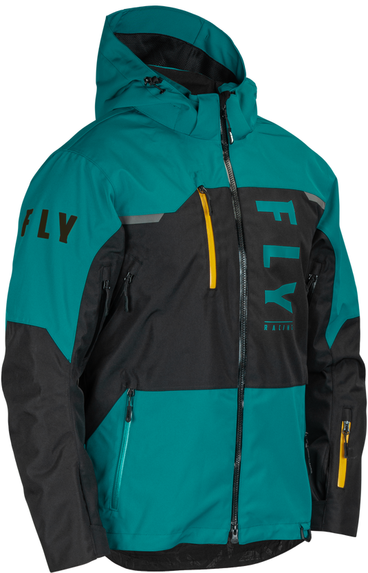 CARBON JACKET BLACK/TEAL/ORANGE SM 470-5203S image 1