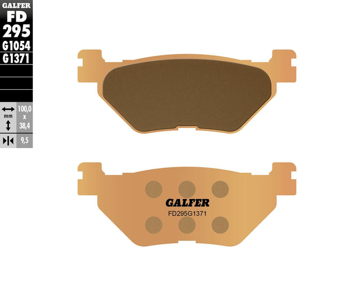 BRAKE PADS SINTERED FD295G1371 FD295G1371 image 1