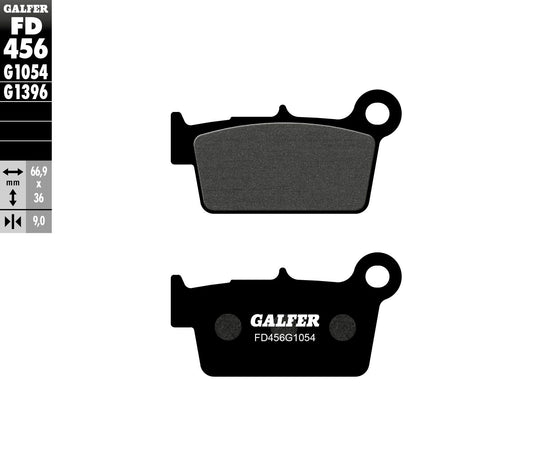 BRAKE PADS SEMI METALLIC FD456G1054 FD456G1054 image 1