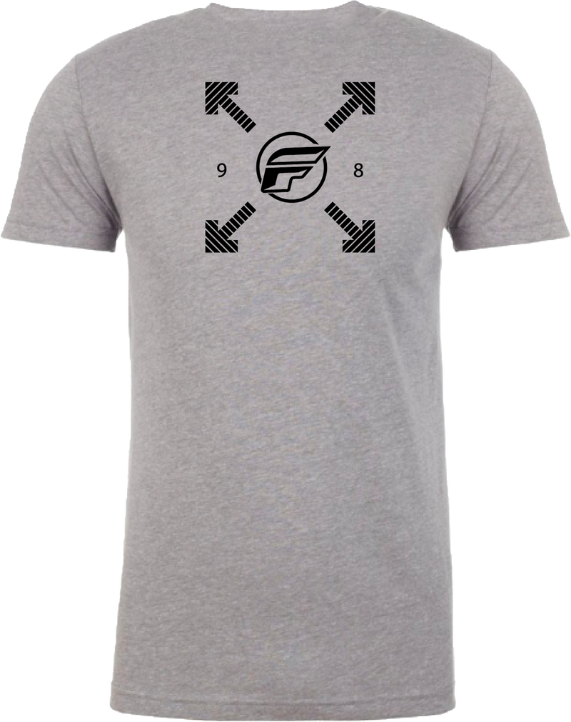 Load image into Gallery viewer, YOUTH FLY LOST TEE DARK GREY HEATHER YS 354-0323YS image 2
