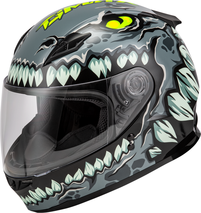 YOUTH GM-49Y DRAX HELMET GREY YM F1499241 image 1