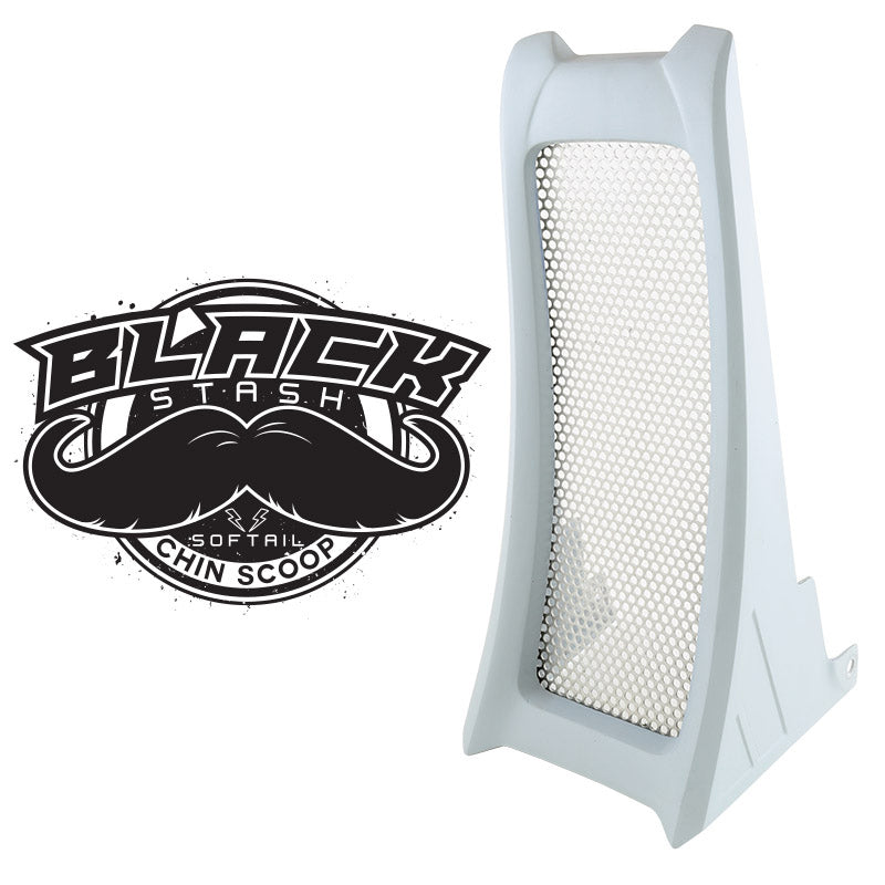 Load image into Gallery viewer, BLACK STASH CHIN SCOOP M8 SOFTAILS SCS-BS-P image 2
