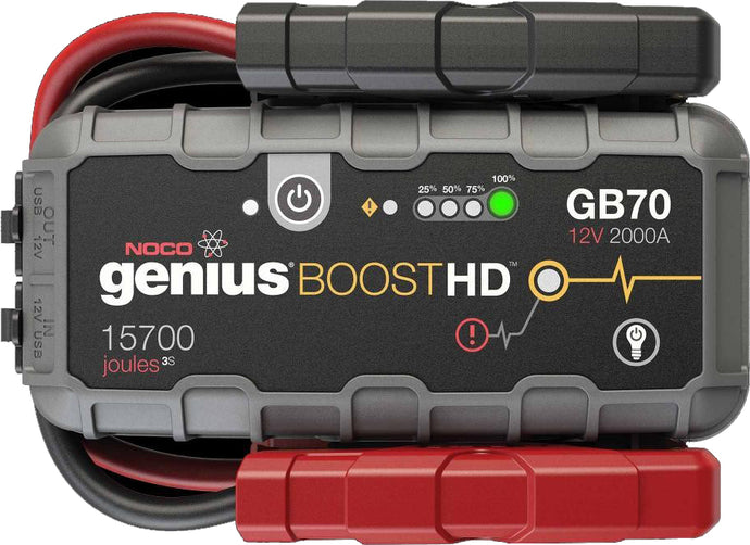 BOOST HD ULTRASAFE LITHIUM JUMP STARTER 2000A 12V GB70-OLD image 1