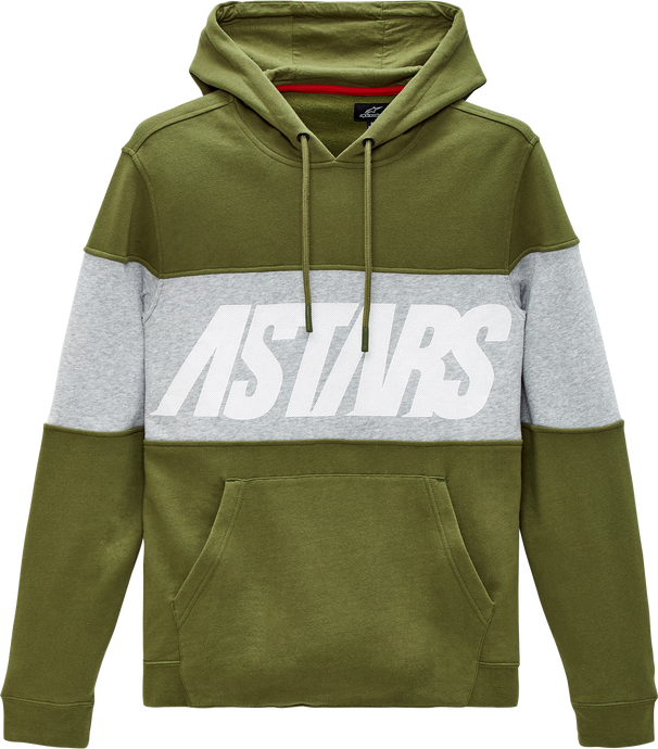 BORDER HOODIE OLIVE MD 1211-51210-67-M image 1