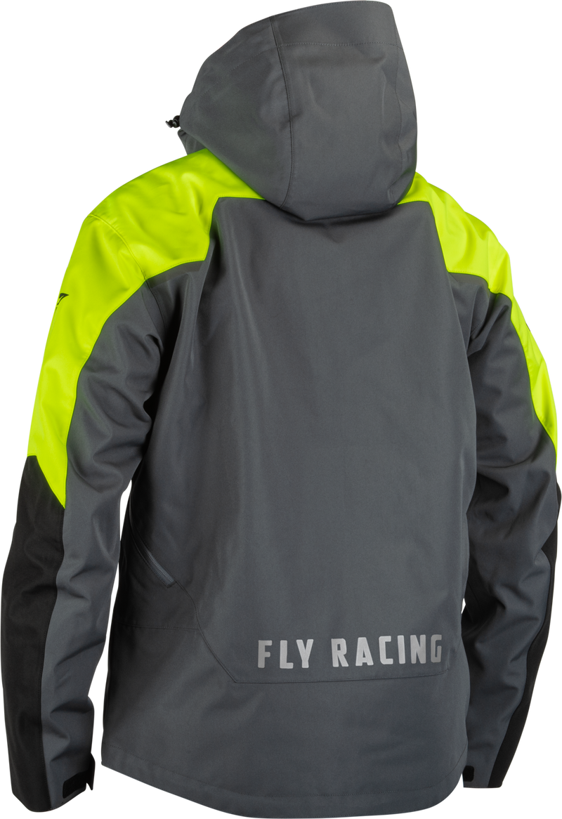 Load image into Gallery viewer, CARBON JACKET BLACK/GREY/HI-VIS 2X 470-52042X image 2

