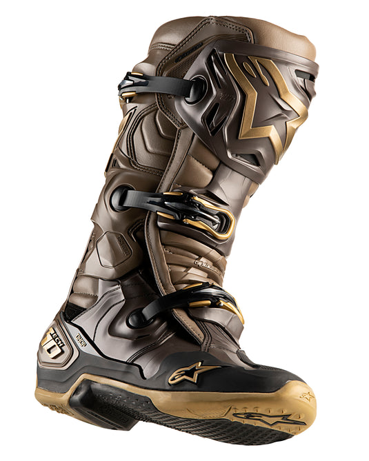 TECH 10 LE SQUAD 23 BOOTS DARK BROWN/KANGAROO GOLD 12 2010020-839-12 image 2