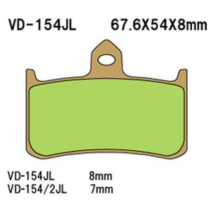 VESRAH BRAKE PADS (VD-154RJL)