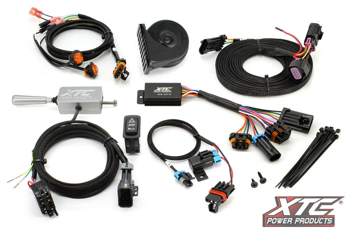 ATS KIT W/BILLET COLUMN LEVER ATS-L-POL-RCBU image 1
