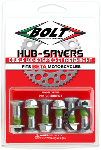 HUB-SAVERS DOUBLE LOCK SPROCKET FASTENRS BETA HS.BETA image 1