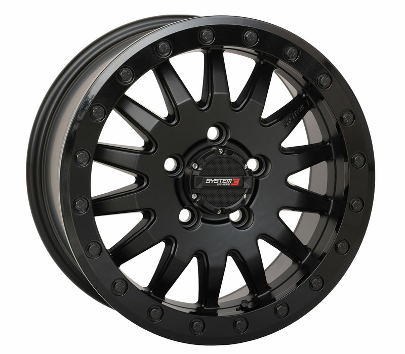 Load image into Gallery viewer, SB8 WHEEL 15X7 5+2 (+38MM) 5/4.5 MATTE BLACK 15S3-8544 image 1
