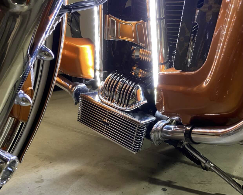 Load image into Gallery viewer, FRONT MOUNT OIL COOLER TC TOURING `09-16  CHROME RF-2SS image 3
