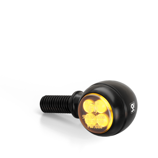 CIRCULA-S LED TURN SIGNAL/DRL PAIR BLACK 204-297 image 2