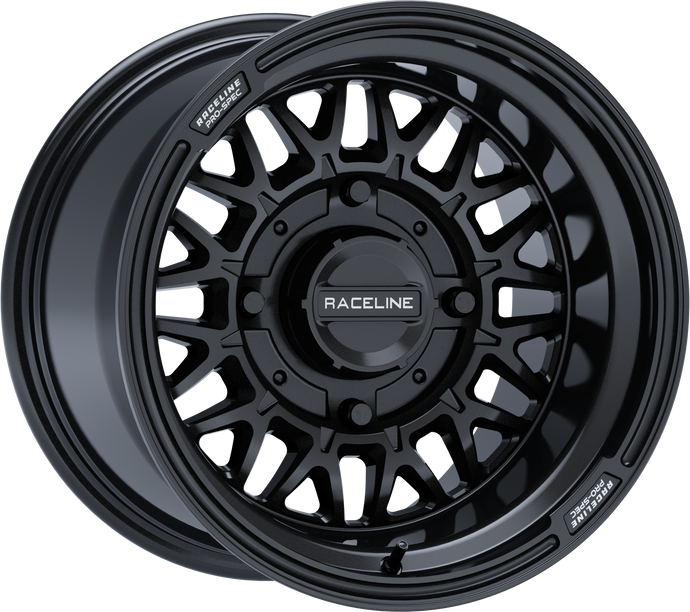RACELINE OMEGA 15X10 4/137 5+5 (0MM) GLOSS BLACK A13GB-51037-00 image 1