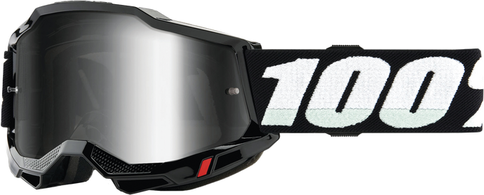 ACCURI 2 JUNIOR GOGGLE BLACK MIRROR SILVER LENS 50025-00010 image 1