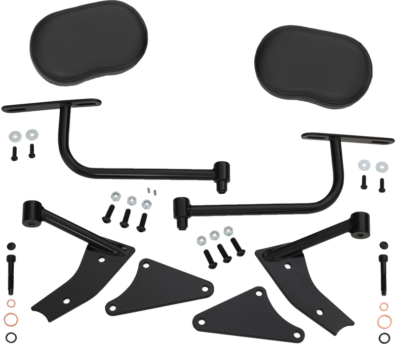 Load image into Gallery viewer, ARMREST KIT PASSENGER BLACK CAN 41-209 image 2
