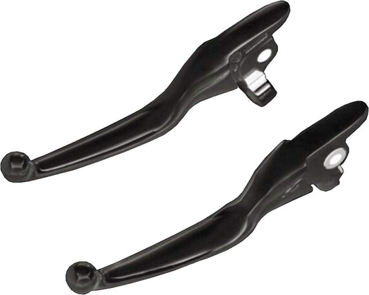 MATTE BLACK LEVER SET SMOOTH 053805 image 1