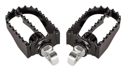 MX STYLE FOOTPEGS BLACK B13-1009B image 1