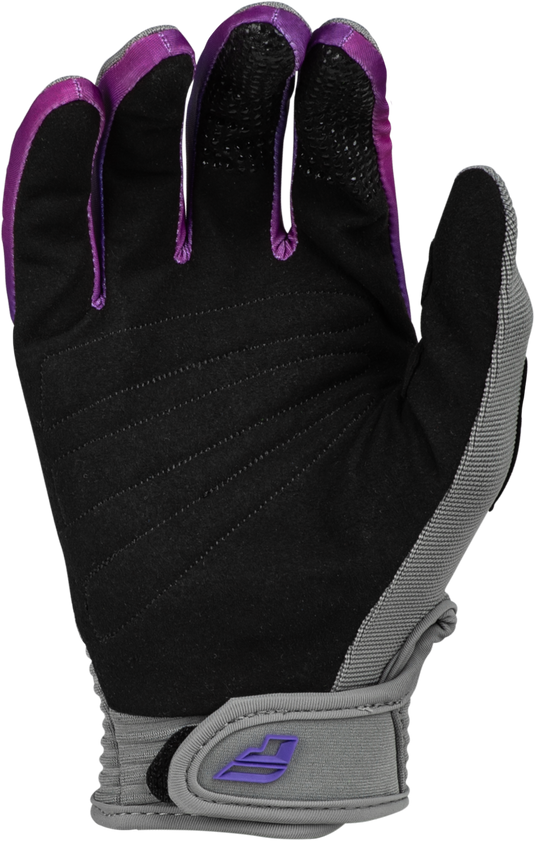YOUTH F-16 GLOVES GREY/PINK/PURPLE Y2XS 377-210Y2XS image 2