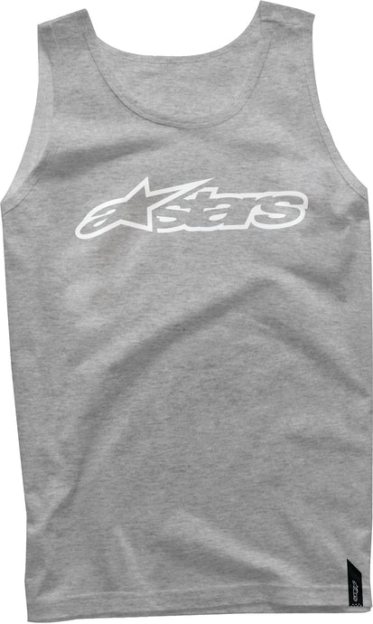 BLAZE TANK ATHLETIC HEATHER/WHITE L 1017-74000-1822-LG image 1