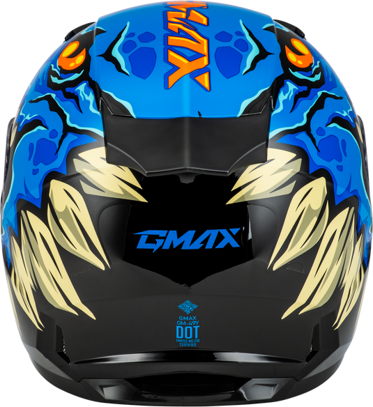 YOUTH GM-49Y DRAX SNOW HELMET BLUE YL F2499042 image 2