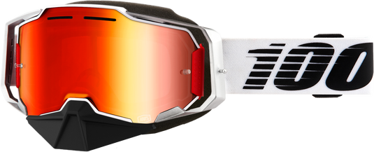 ARMEGA SNOWMOBILE GOGGLE LIGHTSABER MIRROR RED LENS 50008-00002 image 1