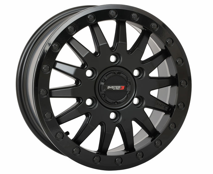 SB8 WHEEL 15X7 6+1 (+68MM) 6/5.5 MATTE BLACK 15S3-8566 image 1